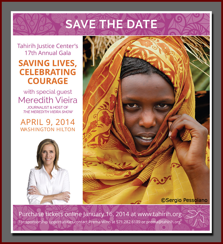 Tahirih Justice Center Gala 2013