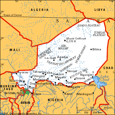 sahara desert map condition